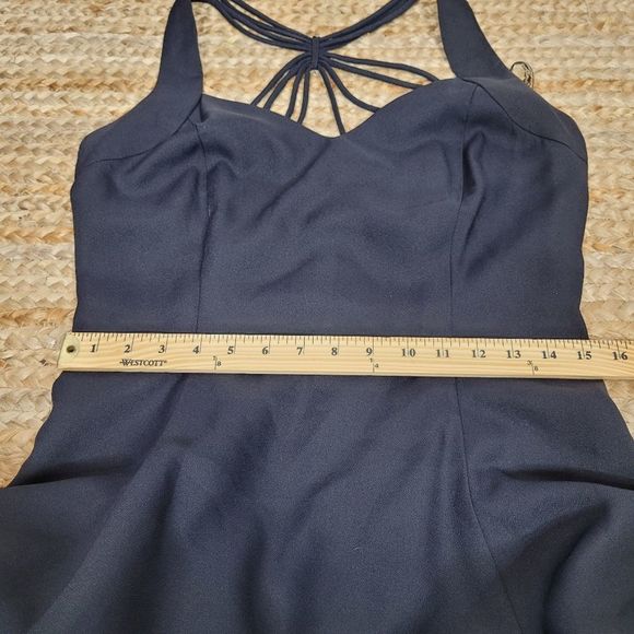 BETSEY & Adam Black Cocktail Fit & Flare Mini Dress - Picture 11 of 11